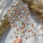 Hello Claws | Christmas Kitty Nail Deco Sticker
