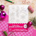 Christmas Cheer Stick & Stitch Embroidery Pack