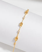 Mini Set 2 - Citrine Jewellery Set in 18k Gold Vermeil