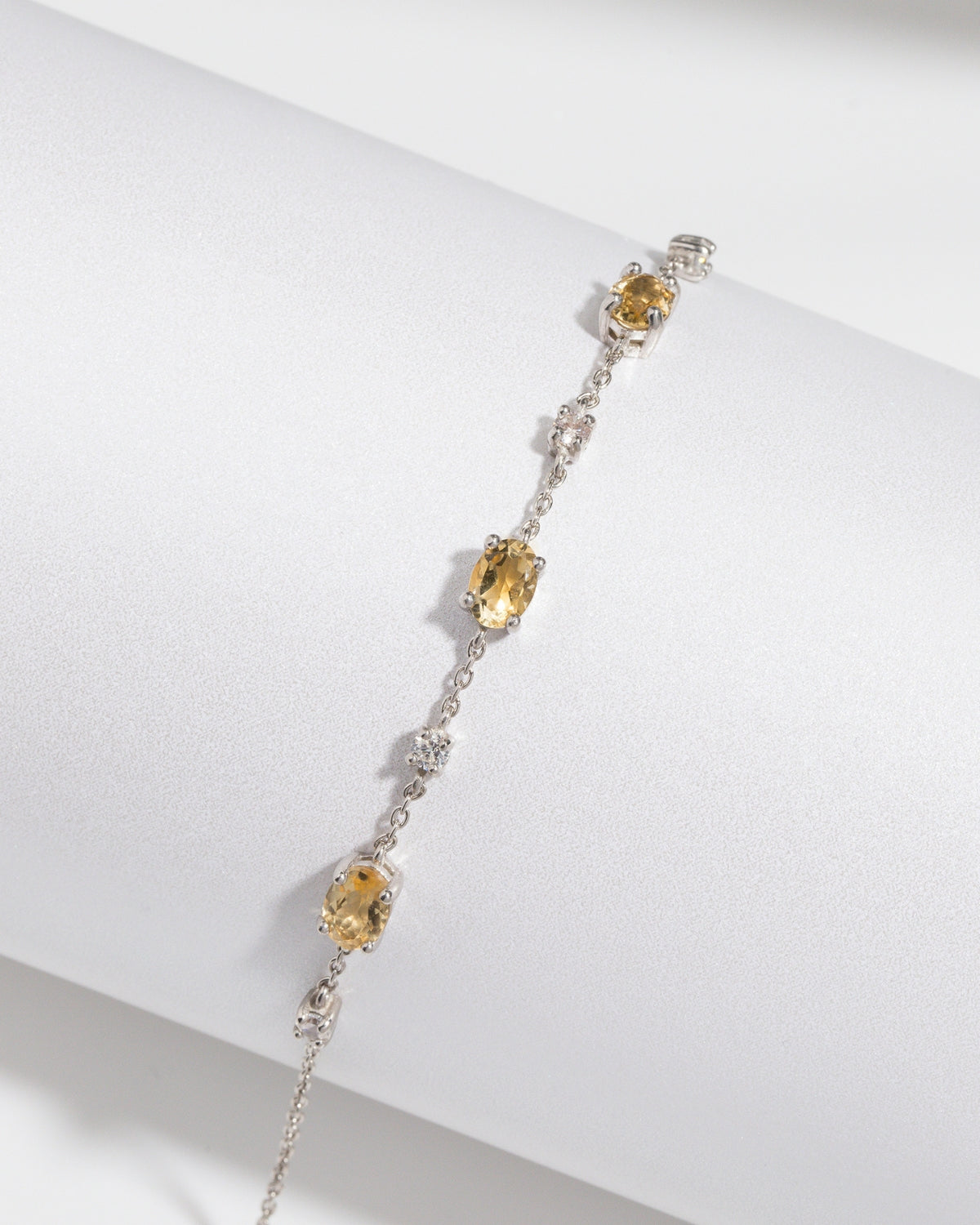Citrine Bracelet in Sterling Silver