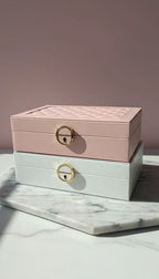 Luxury Jewellery Storage Box with Lock Jewellery Organiser