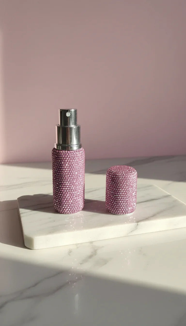Crystal Perfume Spray Travel Bottle Atomizer