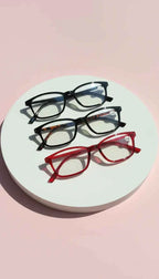 Acrylic Light Weight Rectangular Reading Glasses