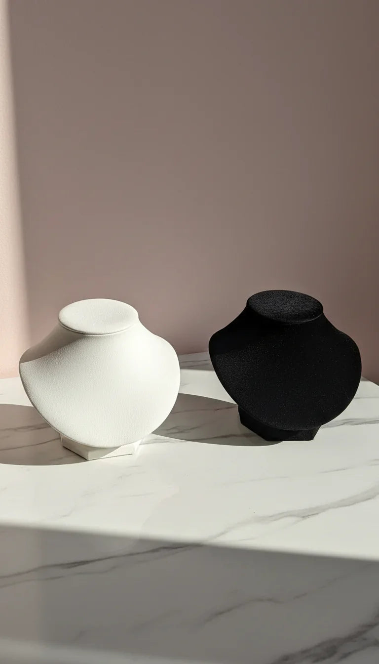 Mini Compact Space Saving Counter Top Necklace Display Stand