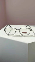 Rectangular Alloy Frame Reading Glasses