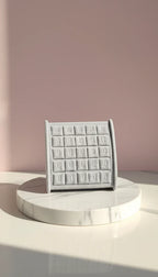 Countertop Standing Velvet Ring Display