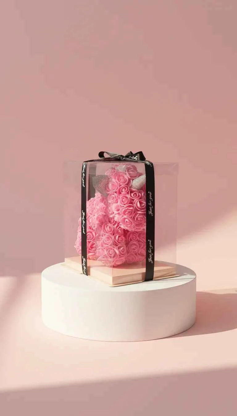 Silk Artificial Flower Unicorn Roses With Luxury Gift Box