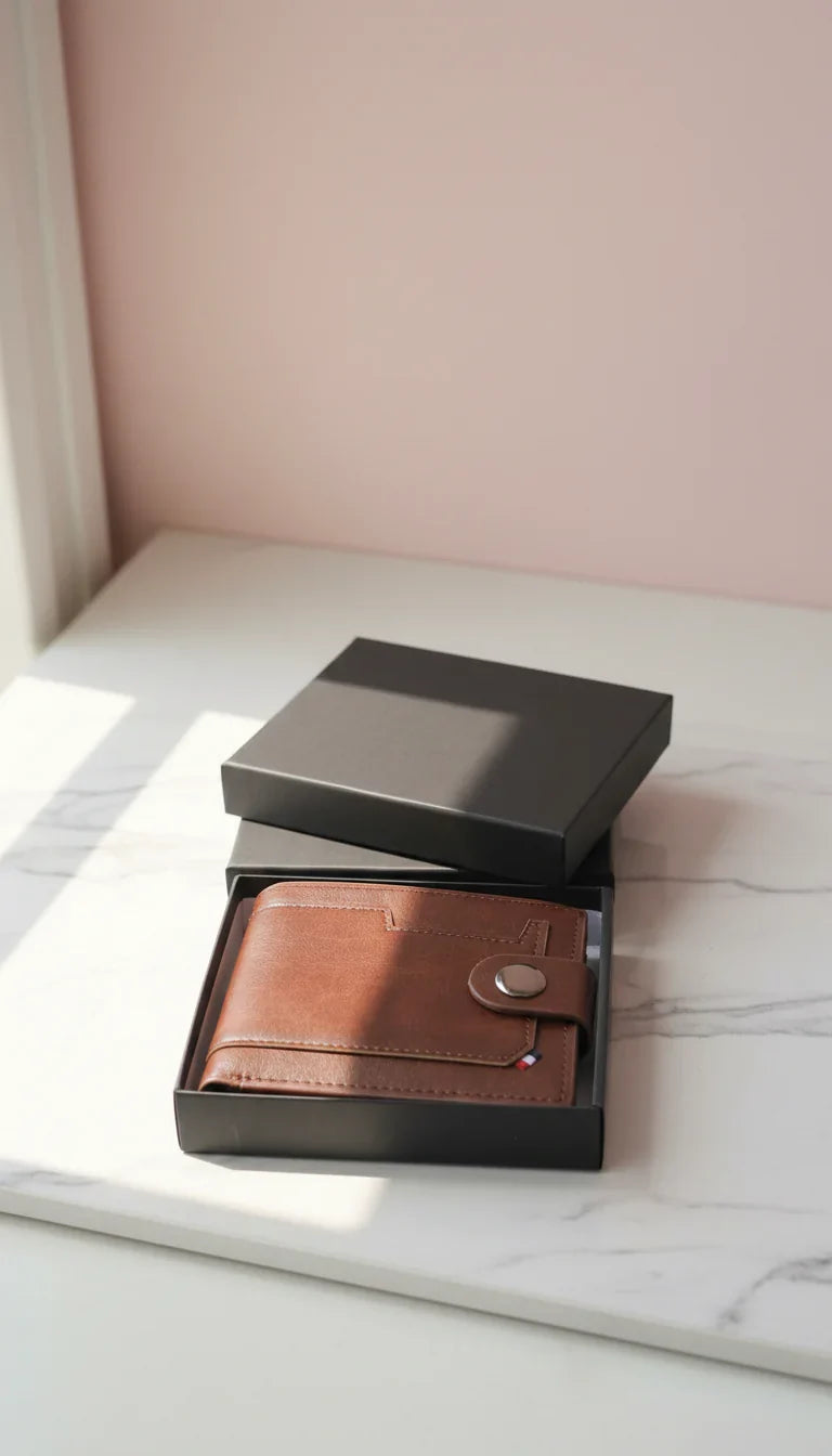 Parisian Monogram Wallet With Gift Box