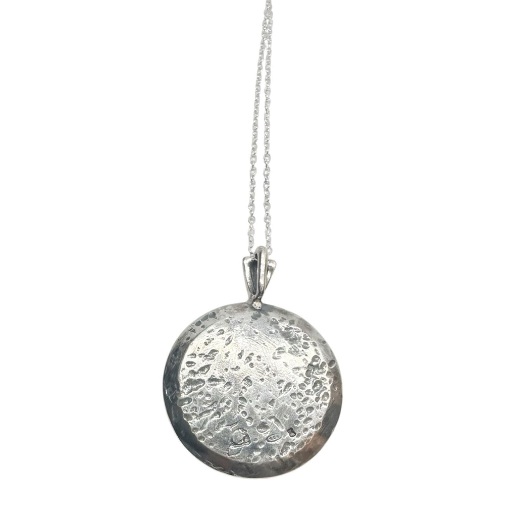 Ancient Coin Pendant Necklace – One of a Kind – Handmade Sterling Silver 925 – Hand-Carved Coin Replica