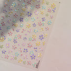 Hello Claws | Colourful Spring Flower Nail Deco Sticker
