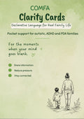 Comfa Clarity Cards