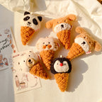 Daily White | Puppy Ice Cream Cone Plush Charm