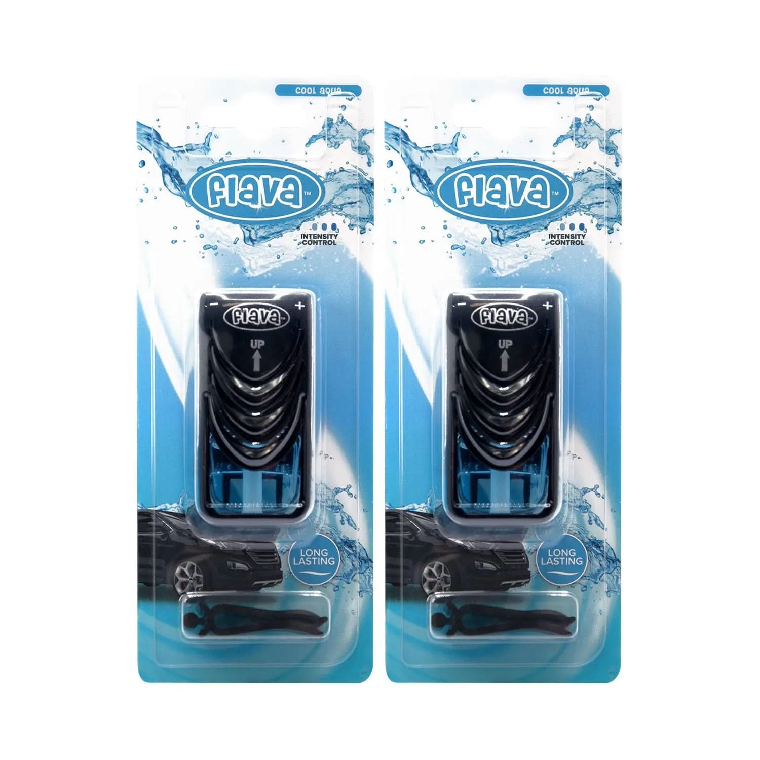 Flava Speed Car Air Freshener - Cool Aqua