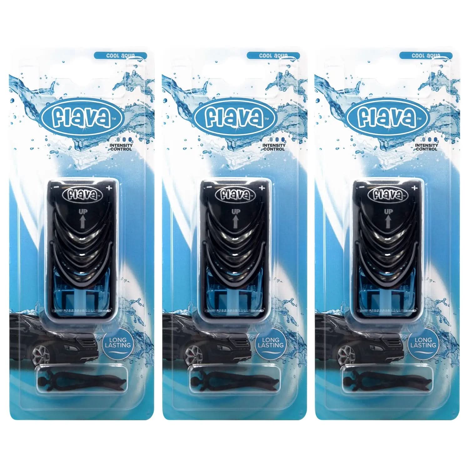 Flava Speed Car Air Freshener - Cool Aqua
