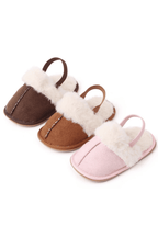 The Fur Slippers Beige, Brown or Pink