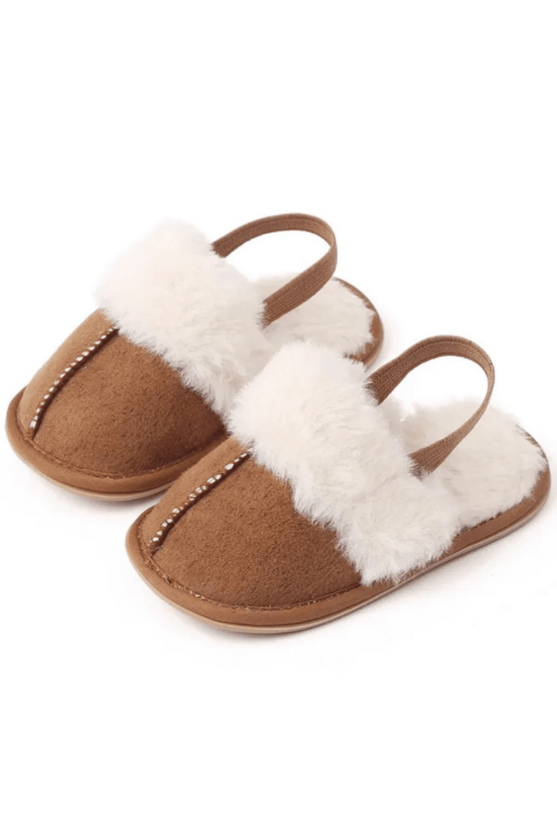 The Fur Slippers Beige, Brown or Pink