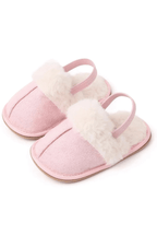 The Fur Slippers Beige, Brown or Pink