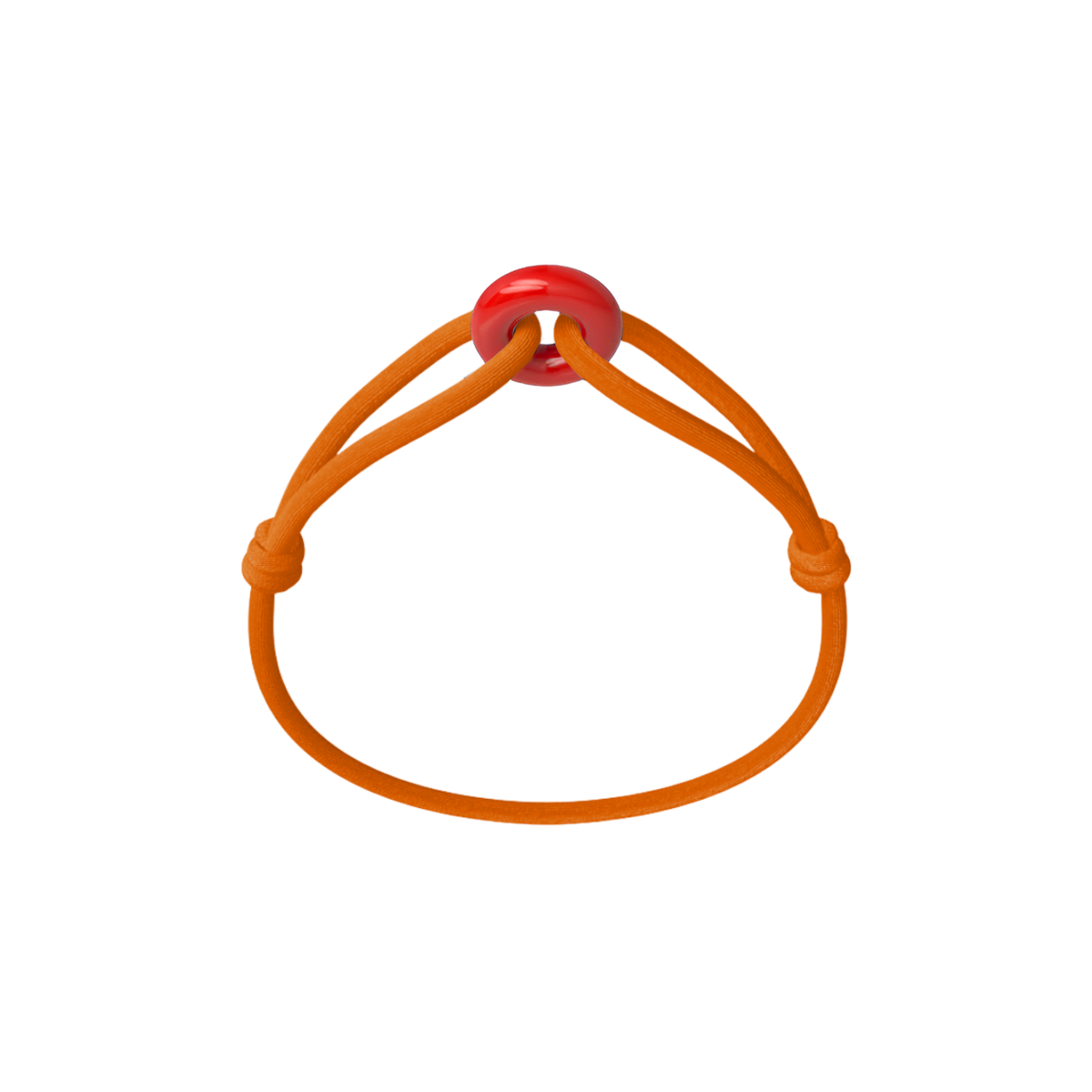Coral Soho Cord Bracelet