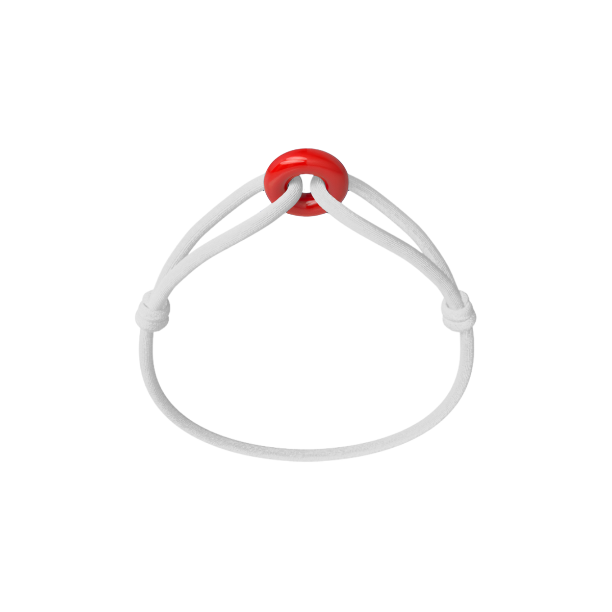 Coral Soho Cord Bracelet