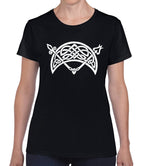 Ladies Pictish Crescent And V Rod T-shirt