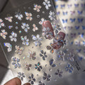 Hello Claws | Crystal Flower Nail Deco Sticker