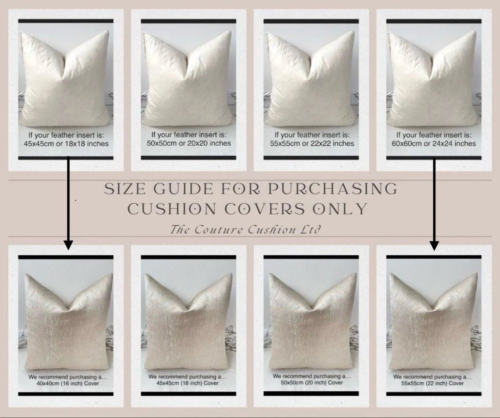 The Couture Cushion - The Champagne Carioca - Style No. 213