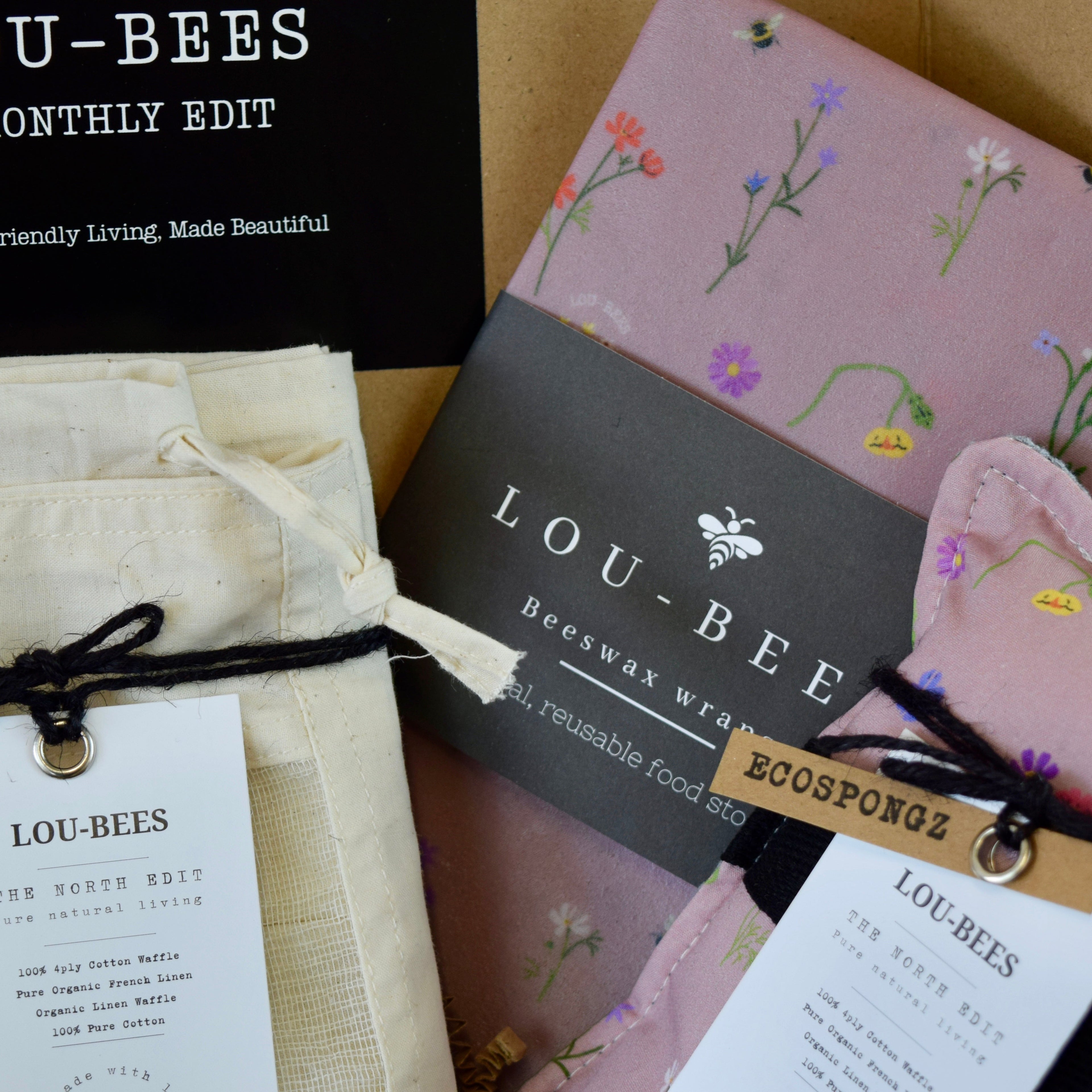 Lou-bees Spring Inspired Monthly Edit – Limited Edition Eco Living Box