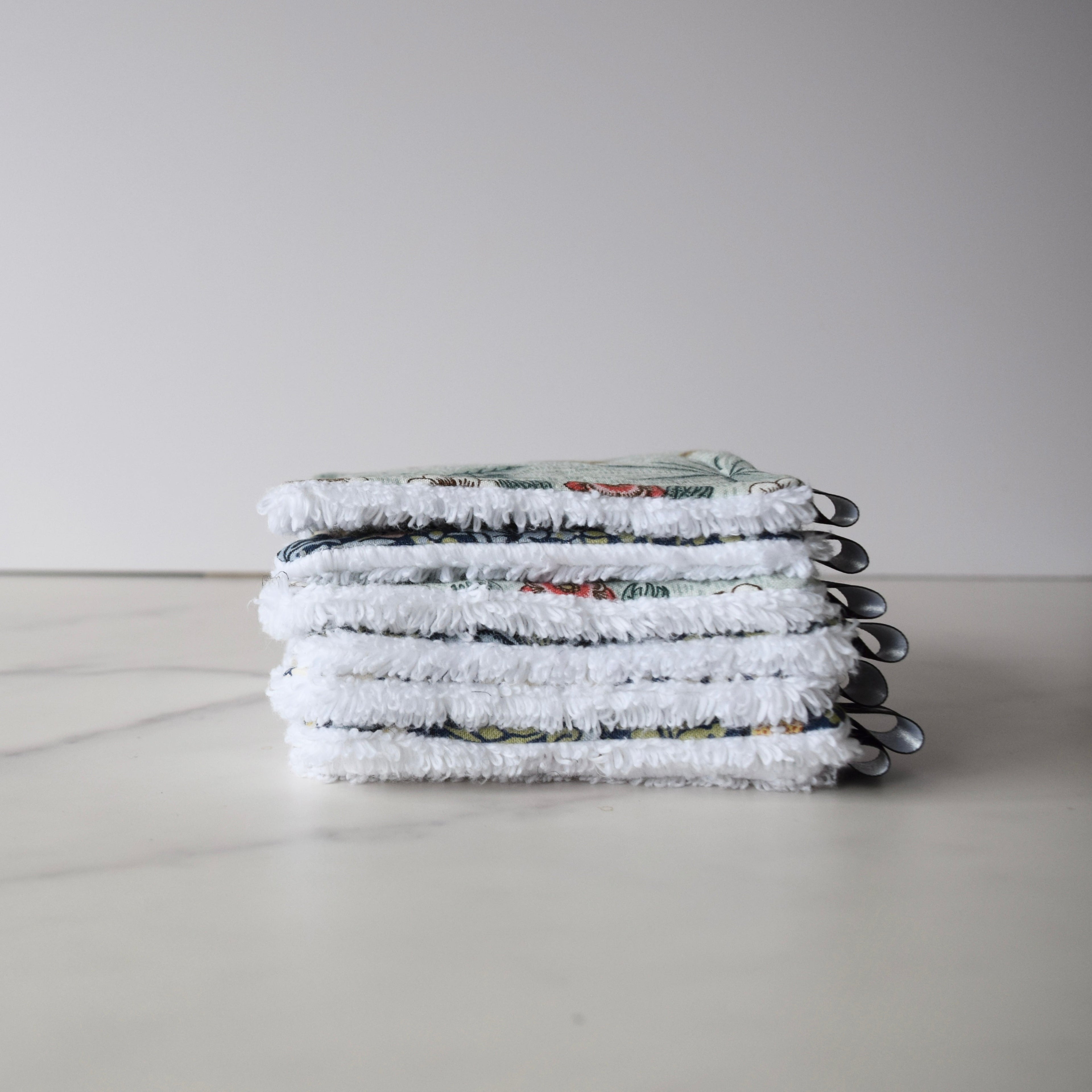 Reusable Face Wipes – William Morris Collection (Pack of 5)
