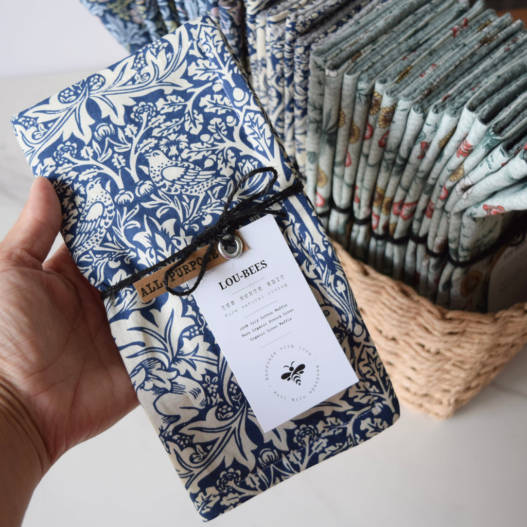 Strawberry Thief Dish Cloth
