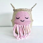 Pink Jellyfish Basket - Small