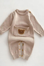 Waffle Bear One Piece Playsuit