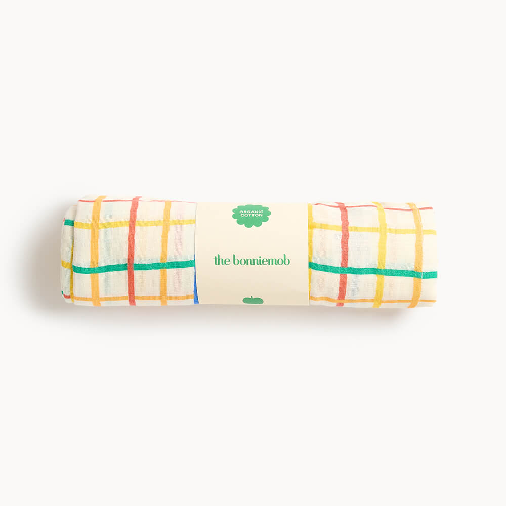 Dreamy & Ditto Set - Baby Playsuit & Muslin Swaddle Blanket Gift Box