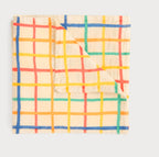 Ditto - Rainbow Check Large Muslin Swaddle Blanket