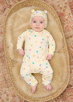 Dreamy & Ditto Set - Baby Playsuit & Muslin Swaddle Blanket Gift Box