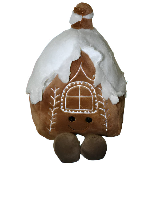 Cute Gingerbread House Soft Toy / Plush / Christmas Decor