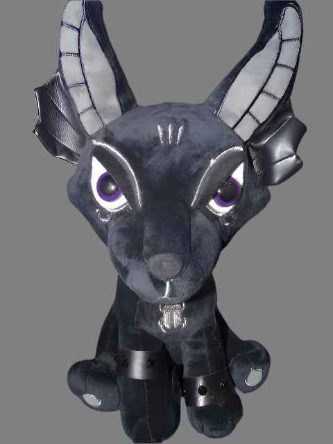 Dark Theme Plush  'Egyptian Mystical Creature'  35cm Tall 16cm W (approx)