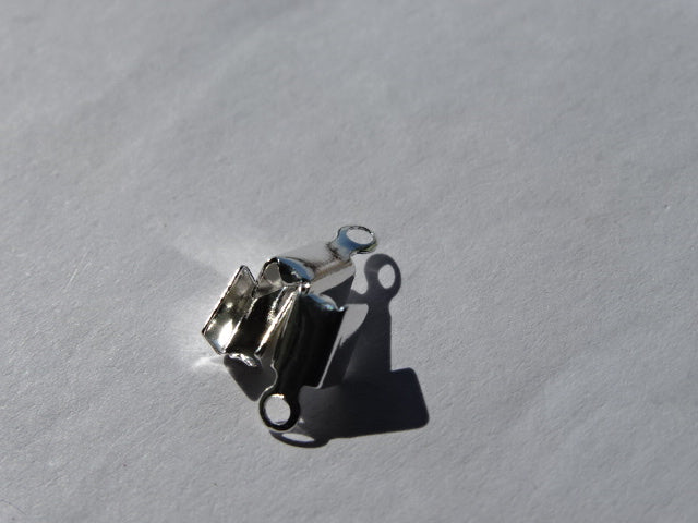 5mm Silver Cord Ends