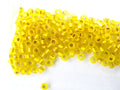 Matubo Seed beads size 8. Matte Jonquil- Bronze Iced Lined