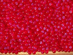 6mm Glass Beads 'Poppy Opalite'