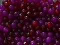 'Very Berry'  2 Colour Random Mix.  6mm- 6.5mm Dyed White Jade