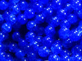 'Cobalt Blue'   10mm Crackle Glass Beads
