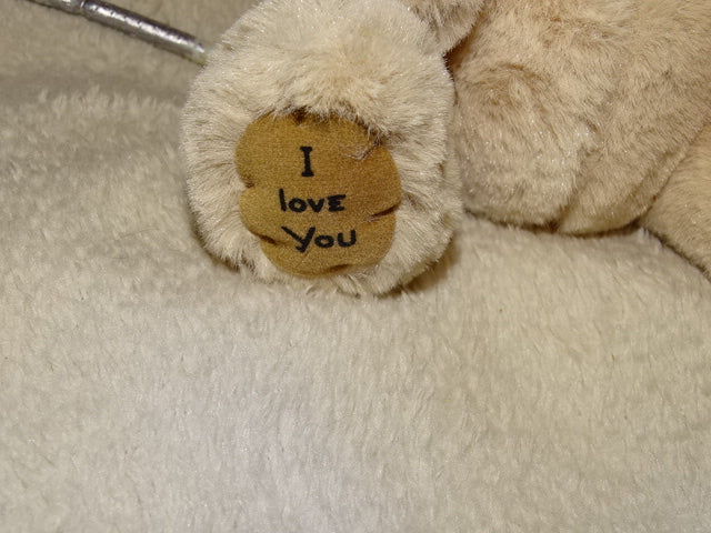 Cute 'I Love You'  Plush Soft Toy Gift Bear  Approx 15cm Tall