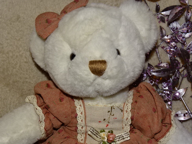 Soft Toy Plush Dressed Bear  Approx 40cm Tall