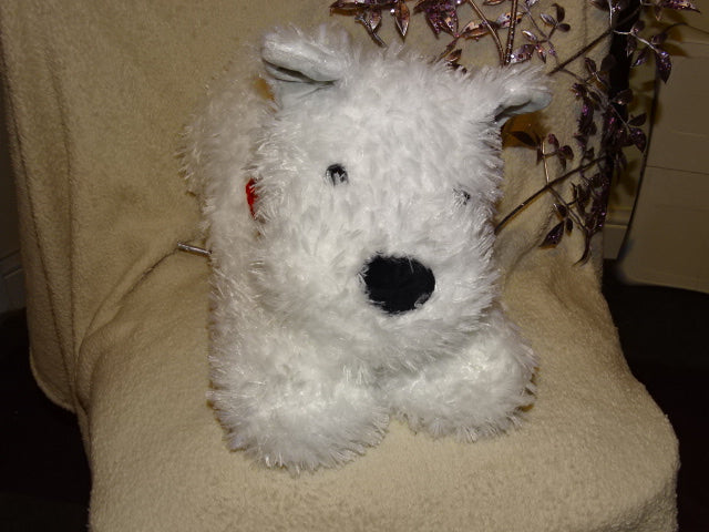 Floppy West Highland Terrier Soft Toy Plush   Approx 40cm Long
