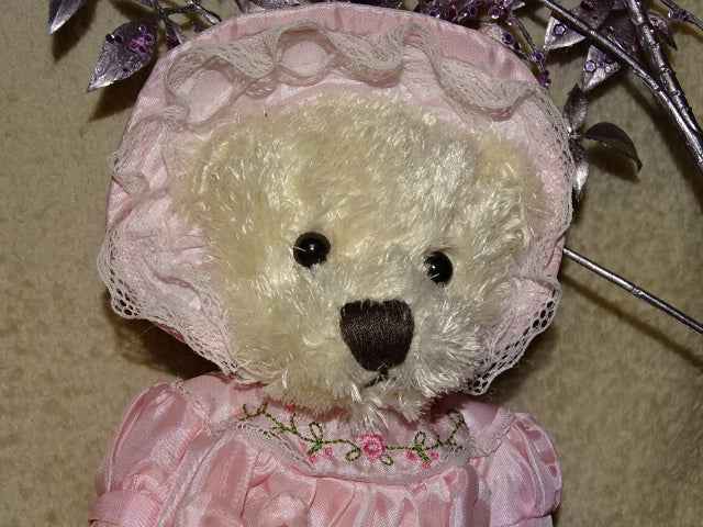 Cute Old Fashioned Style Clothed Soft Toy Plush Bear   Approx 25cm Tall