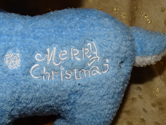 Cute Plush Soft Toy Christmas Reindeer   30cm H x 25cm L (approx)