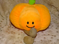 ' Plush Pumpkin'  Velvet Feel Soft Plush Toy 20 x 12 cm Approx
