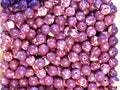 'Blackberries and Custard'  6mm  Dyed Synthetic Imperial Jasper Beads