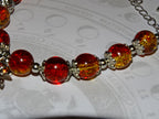 'Bling Of Fire'  Adjustable Handmade Gift Bracelet