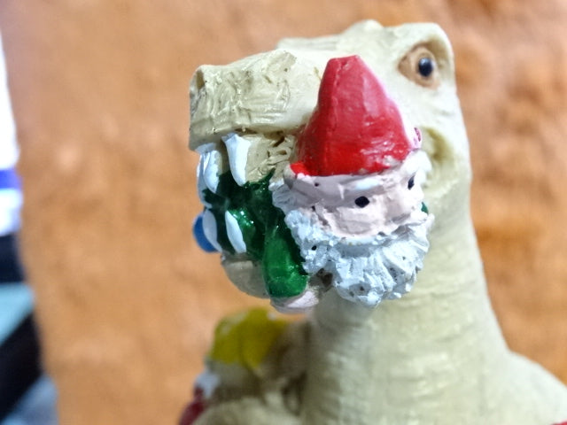 'Dino the Devourasaurus'  Resin Funny Garden / Home Decor / Gift  Ornament